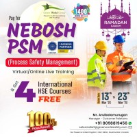 Pay for NEBOSH PSM  Get 4 HSE Courses Free at Green World
